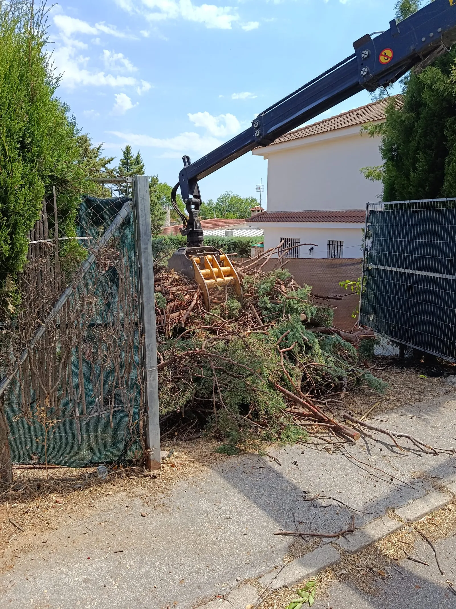 Recogida de restos de poda en guadalajara